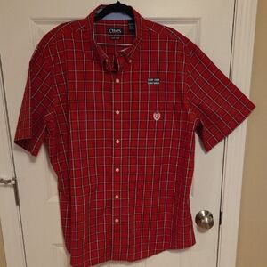 Chaps Red Checkered XXL Shirt